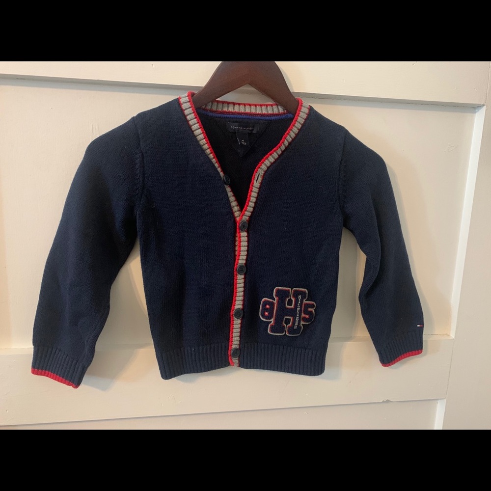 Tommy Hilfiger Navy boys sweater